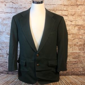 Polo Ralph Lauren Camel Hair Leather Buttons 44R